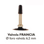 CAMERA D'ARIA  - 700 X 20/23 VALVOLA FRANCIA 48 MM LISCIA - 700 X 20/23 VALVOLA FRANCIA 48 MM LISCIA