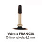 CAMERA D'ARIA  - 700 X 20/23 VALVOLA FRANCIA 60 MM LISCIA - 700 X 20/23 VALVOLA FRANCIA 60 MM LISCIA