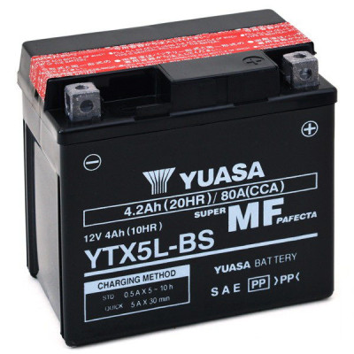 BATTERIA YUASA YTX5L-BS (SIGIL