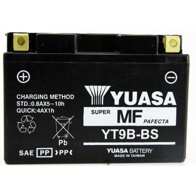 BATTERIA YUASA YT9B (SIGILLATA