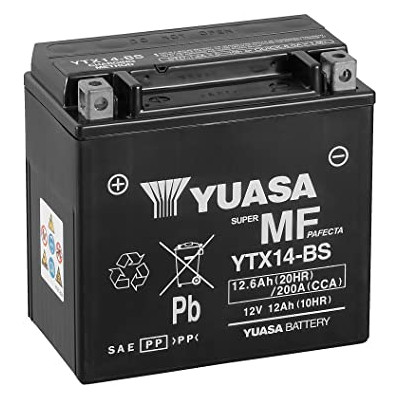 BATTERIA YUASA YTX14L-BS (SIGI