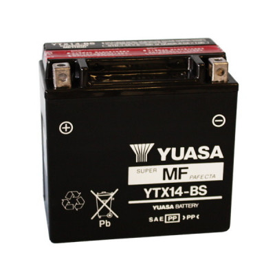 BATTERIA YUASA YTX14-BS (SIGIL