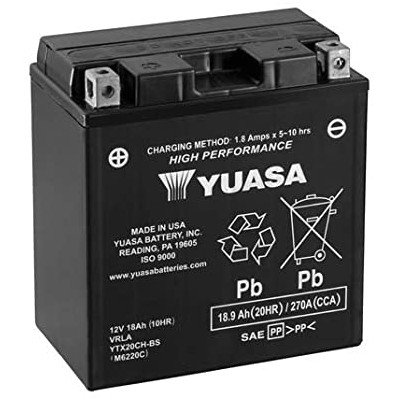 BATTERIA YUASA YTX20CH-BS (SIG