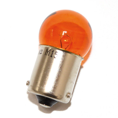 LAMPADA HERT 12V-10W BAU15S ARANCIO (C10)