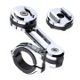 SP MOTO MOUNT PRO CHROME - ATTACCO AL MANUBRIO CROMATO