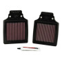 FILTRO ARIA K&N KA1299-1(2P)KAW.ZX12R01/