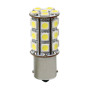 12V Led Series - 27 SMD x 3 chips - (P21W) - BA15s - 1 pz  - D/Blister - Bianco