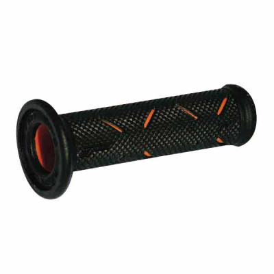 MANOPOLE STRADA FORATE PROGRIP 717 DUAL DENSITY (COLORE:ARANCIO) Rif.Progrip: PA0717OEAC02