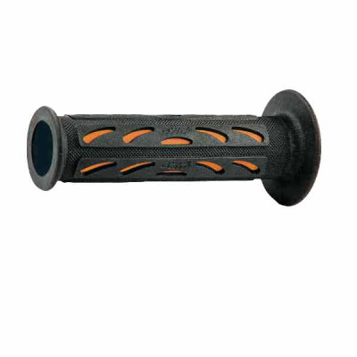 MANOPOLE STRADA FORATE PROGRIP 724 DUAL DENSITY (COLORE:ARANCIO) Rif.Progrip: PA0724OEAC02