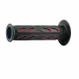 MANOPOLE STRADA FORATE PROGRIP 724 DUAL DENSITY (COLORE:ROSSO) Rif.Progrip: PA0724OERO02