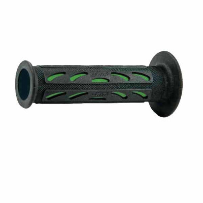 MANOPOLE STRADA FORATE PROGRIP 724 DUAL DENSITY (COLORE:VERDE) Rif.Progrip: PA0724OEVE02