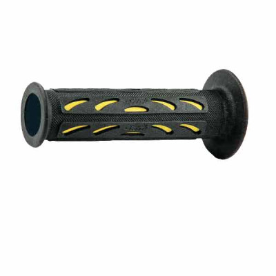 MANOPOLE STRADA FORATE PROGRIP 724 DUAL DENSITY (COLORE:GIALLO) Rif.Progrip: PA0724OEGI02