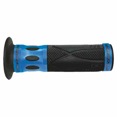 MANOPOLE STRADA FORATE PROGRIP 728 (COLORE:BLU) Rif.Progrip: PA0728OECRBL