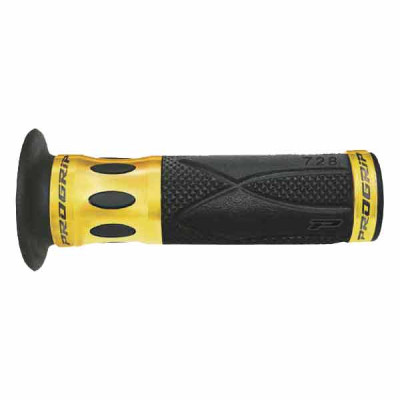 MANOPOLE STRADA FORATE PROGRIP 728 (COLORE:ORO) Rif.Progrip: PA0728OECROR