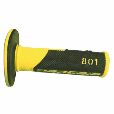 MANOPOLE CROSS PROGRIP 801 DUAL DENSITY (COLORE:GIALLO FLUO) Rif.Progrip: PA080100GF02