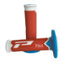 MANOPOLE CROSS PROGRIP 788 TRIPLE DENSITY (COLORE: BIANCO/ROSSO/AZZURRO) Rif.Progrip: PA078800WRA