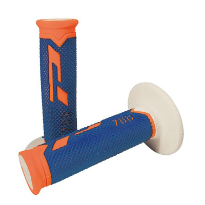 MANOPOLE CROSS PROGRIP 788 TRIPLE DENSITY (COLORE: ARANCIO FLUO/BLU/BIANCO) Rif.Progrip: PA078800AFBB