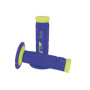 MANOPOLE CROSS PROGRIP 791 DUAL DENSITY (COLORE: GIALLO FLUO/BLU) Rif.Progrip: PA079100GFBL