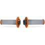 MANOPOLE CROSS PROGRIP 708 ARANCIONE-GRIGIO CON SISTEMA LOCK-ON Rif.Progrip: PA070800ARGR