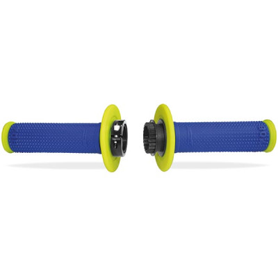 MANOPOLE CROSS PROGRIP 708 GIALLO-BLU CON SISTEMA LOCK-ON Rif.Progrip: PA070800GFBL