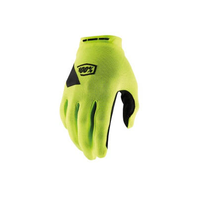 GUANTI 100% RIDECAMP FLUO YELLOW (M)