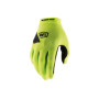 GUANTI 100% RIDECAMP FLUO YELLOW (M)