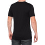 T-SHIRT 100% ESSENTIAL BLACK (TAGLIA M)