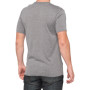 T-SHIRT 100% ESSENTIAL GUNMETAL HEATHER (TAGLIA M)