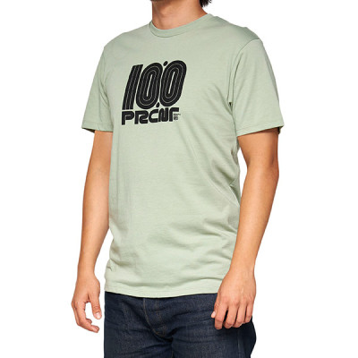 T-SHIRT 100% PECTEN SLATE GREEN (TAGLIA L)