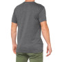 T-SHIRT 100% SILVA CHARCOAL HEATHER (TAGLIA L)