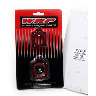 REGISTRI TENDICATENA WRP PRO-SPACER SUZUKI ROSSO (Rif.WRP WDL-2030)