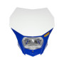 PORTAFARO BAGUS BIANCO-BLU CON LAMPADA ALOGENA 12V 35/35W (Rif.CIRCUIT: HL020-242) Rif.CIRCUIT: HL020-242