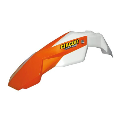 PARAFANGO ANTERIORE STEALTH WHITE/ORANGE (Rif.CIRCUIT: PF004-229) Rif.CIRCUIT: PF004-229