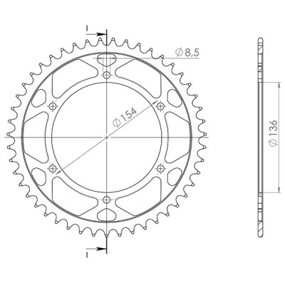 CORONA IN ACCIAIO P520 - Z47 (DIS.00023)