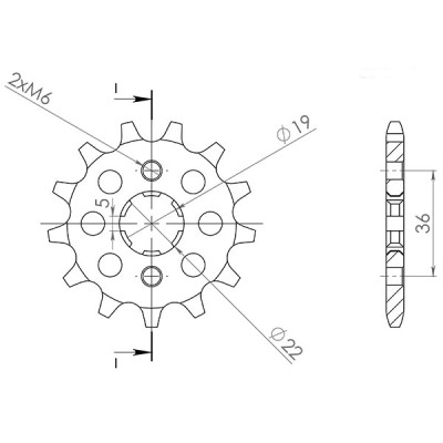 PIGNONE P520 - Z13 (DIS.00509)