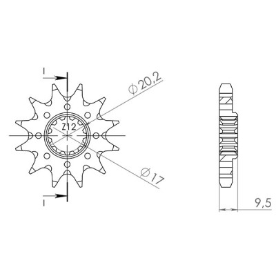 PIGNONE P428 - Z14 (DIS.00515)