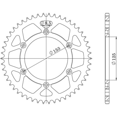 CORONA IN ACCIAIO P520 - Z50 (DIS.10212)