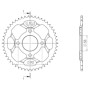 CORONA IN ACCIAIO P428 - Z50 (DIS.10216)