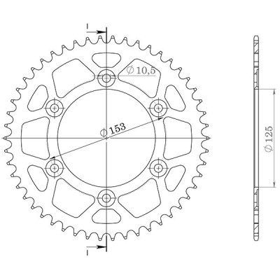 CORONA IN ACCIAIO P520 - Z45 (DIS.10320)