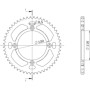 CORONA IN ALLUMINIO P428 - Z54 (DIS.11111)