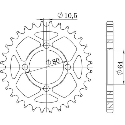 CORONA IN ACCIAIO P520 - Z32 (DIS.12214)