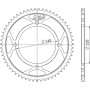 CORONA IN ACCIAIO P428 - Z56 (DIS.12221)