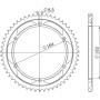 CORONA IN ACCIAIO P428 - Z55 (DIS.12512)