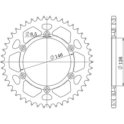 CORONA IN ACCIAIO P520 - Z41 (DIS.14203)