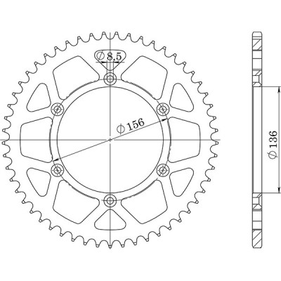 CORONA IN ACCIAIO P520 - Z41 (DIS.14206)