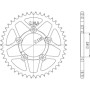 CORONA IN ACCIAIO P520 - Z39 (DIS.14405)