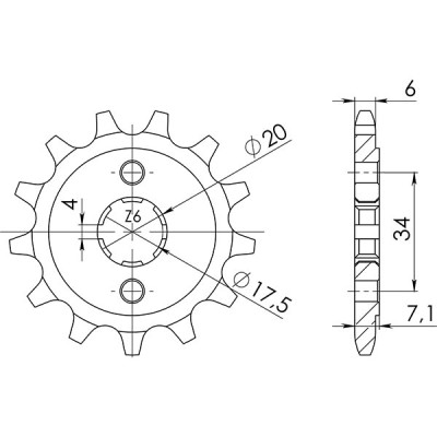 PIGNONE P520 - Z13 (DIS.20202)