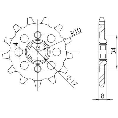 PIGNONE P520 - Z14 (DIS.20306)