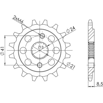 PIGNONE P520 - Z15 (DIS.20314)