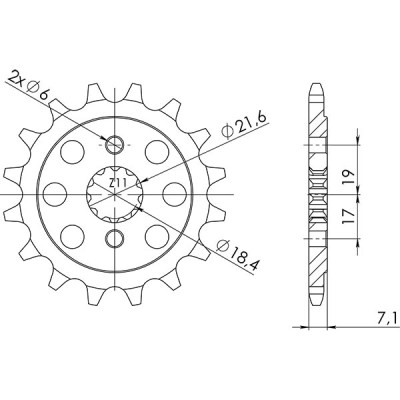 PIGNONE P520 - Z13 (DIS.20320)